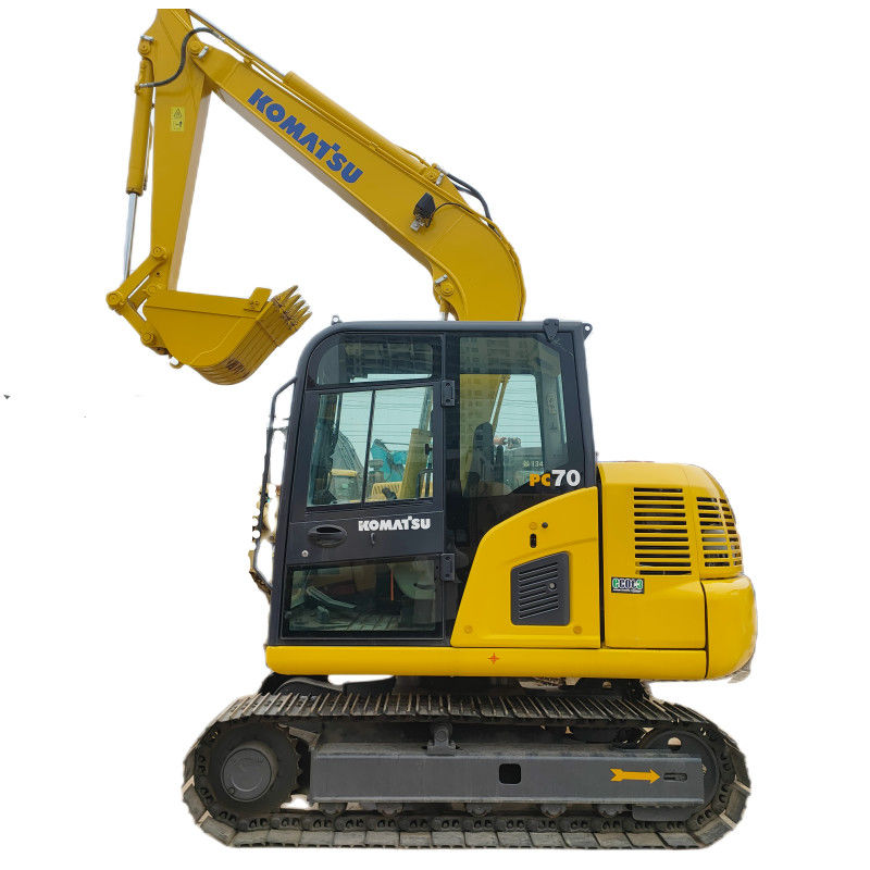 PC70 KOMATSU a employé la tonne Mini Crawler Excavator Agriculture de Mini Excavator 6,5