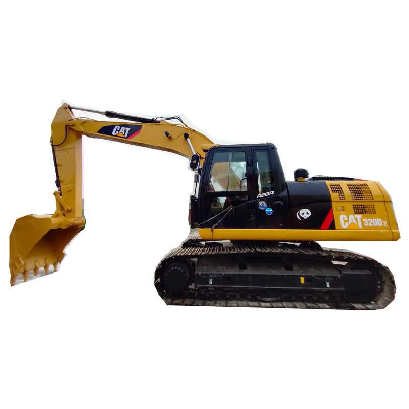 20 excavatrice Large Capacity Construction de CAT 320D de Ton Used Hydraulic Excavator Used