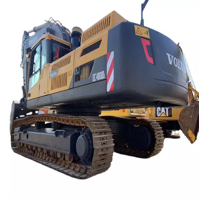 Excavatrice utilisée hydraulique de chenille de marque suédoise de Volvo Ec 480 d'excavatrice de Volvo grande 48 tonnes