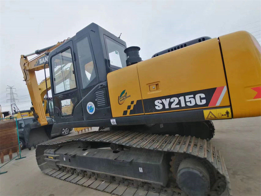 Excavatrice hydraulique Medium Crawler Excavator de Sany utilisée par marque chinoise 215 20 tonnes