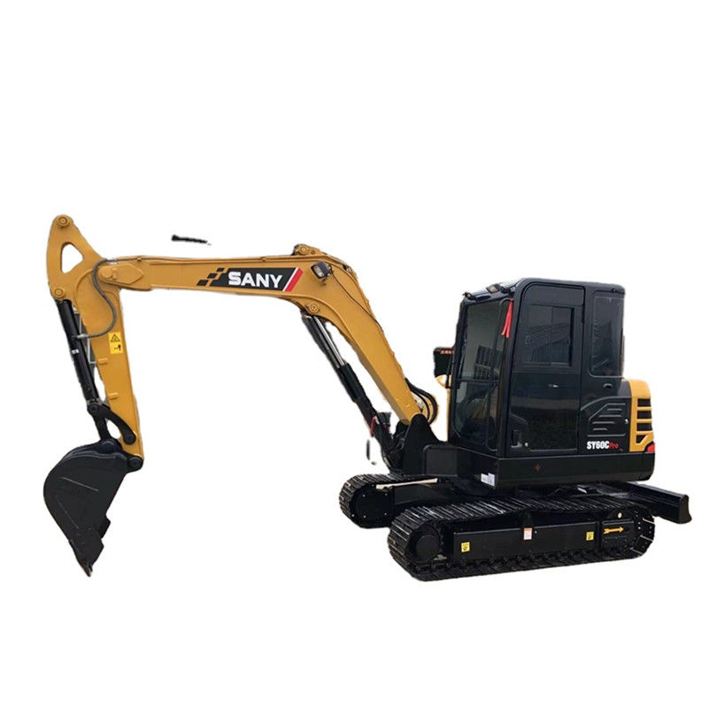 Mini Crawler Hydraulic Excavator Sany utilisé SY60C pro 6 Ton Backhoe Excavator