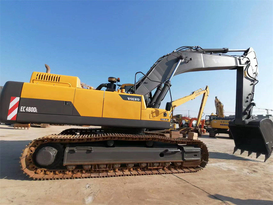 Excavatrice de Volvo utilisée par marque suédoise Ec480 48 tonnes de grande excavatrice de chenille