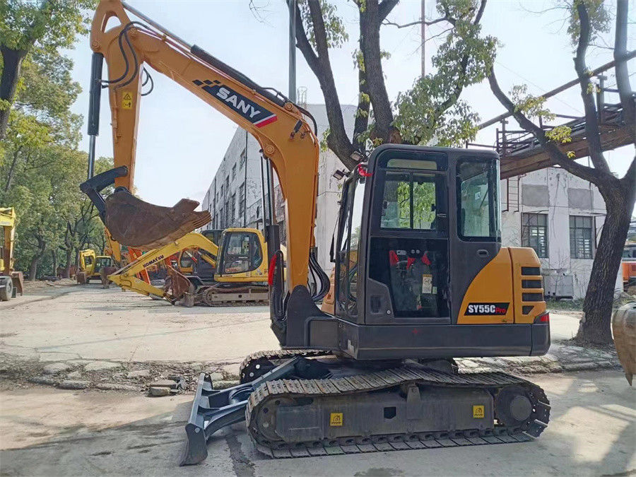 SY55C a utilisé l'excavatrice Mini Digger Excavator de l'excavatrice SANY SY75C Midi de Sany