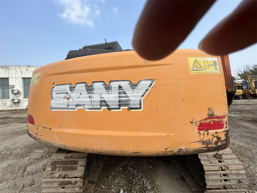13 excavatrice hydraulique de chenille de pelle rétro de Ton Mini Used Sany Excavator SANY SY135C
