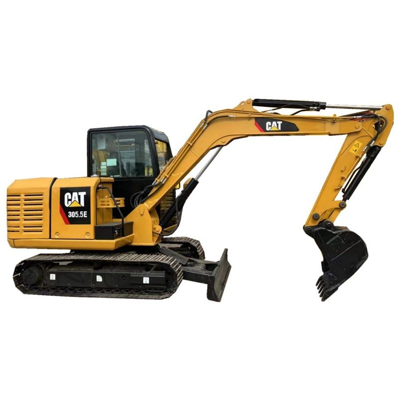 305.5E2 a utilisé l'excavatrice de Caterpillar mini excavatrice hydraulique de chenille de 5,5 tonnes