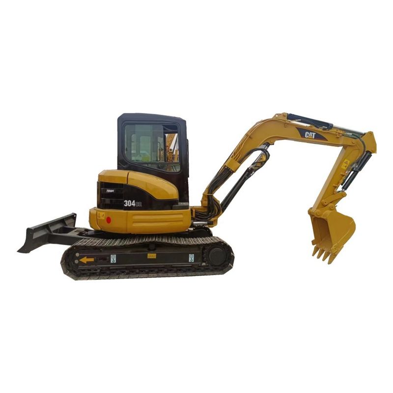 Mini 4 tonnes ont utilisé l'excavatrice hydraulique de chenille d'excavatrice de Caterpillar 304C CR Caterpillar
