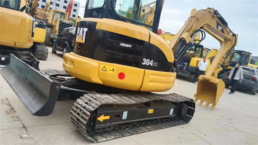Mini 4 tonnes ont utilisé l'excavatrice hydraulique de chenille d'excavatrice de Caterpillar 304C CR Caterpillar