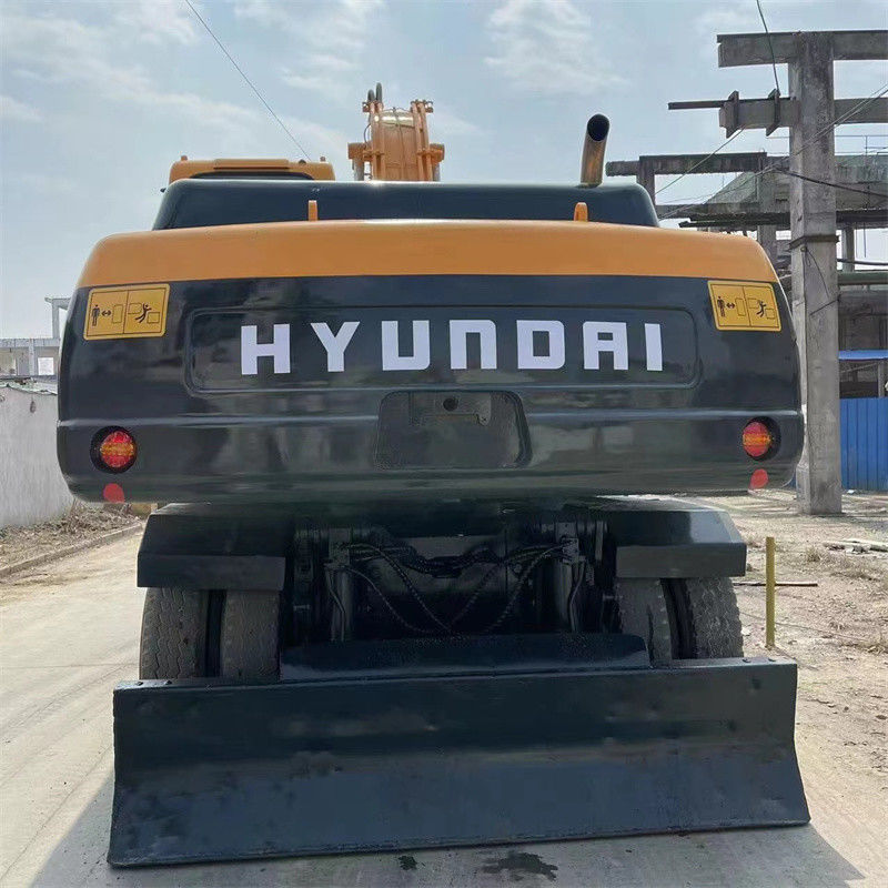 Poids d'opération de devoir de Limited Sites Heavy d'excavatrice de roue de R210W 9 Hyundai 22 tonnes