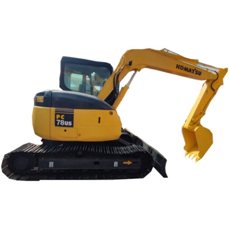KOMATSU PC78US 6 a employé Mini Excavator 7 Ton Second Hand Crawler Excavator