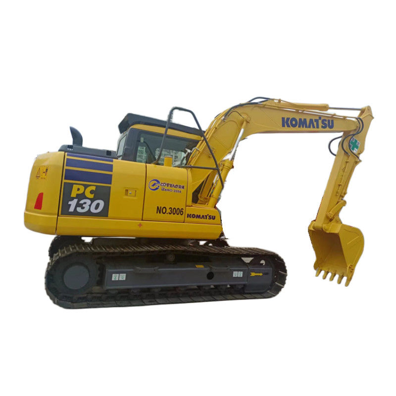 13 excavatrice moyenne de chenille de KOMATSU PC130 de main de Ton Used Japan Excavator Second
