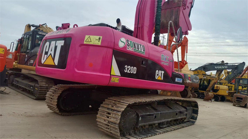 Rose utilisé par chenille Caterpillar de machines de déplacement de terre d'excavatrices de CAT 320D 320 320C 320D