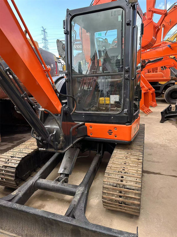 Couleur rouge utilisée de Hitachi Zx55 Mini Crawler Excavator Weight 5tons