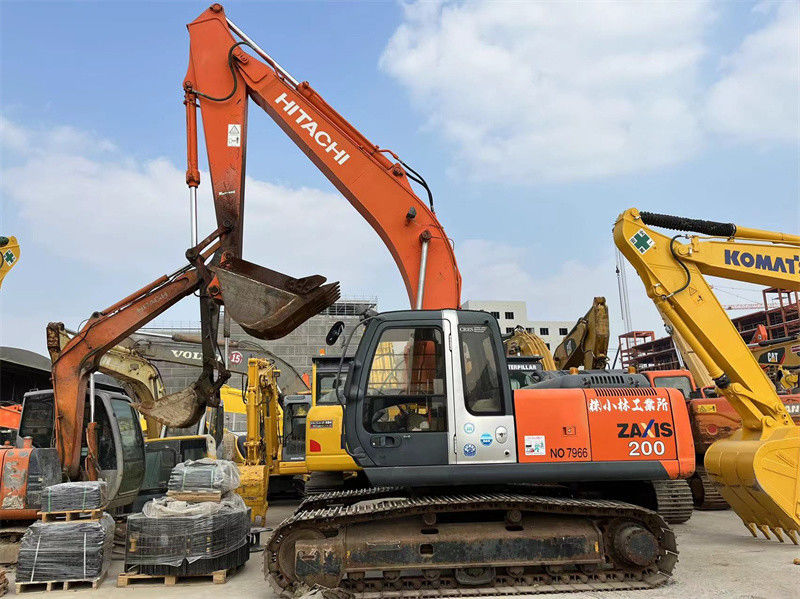 La peinture originale Hitachi ZX200 Zaxis200 a utilisé l'excavatrice Inject Engine de chenille 20 tonnes