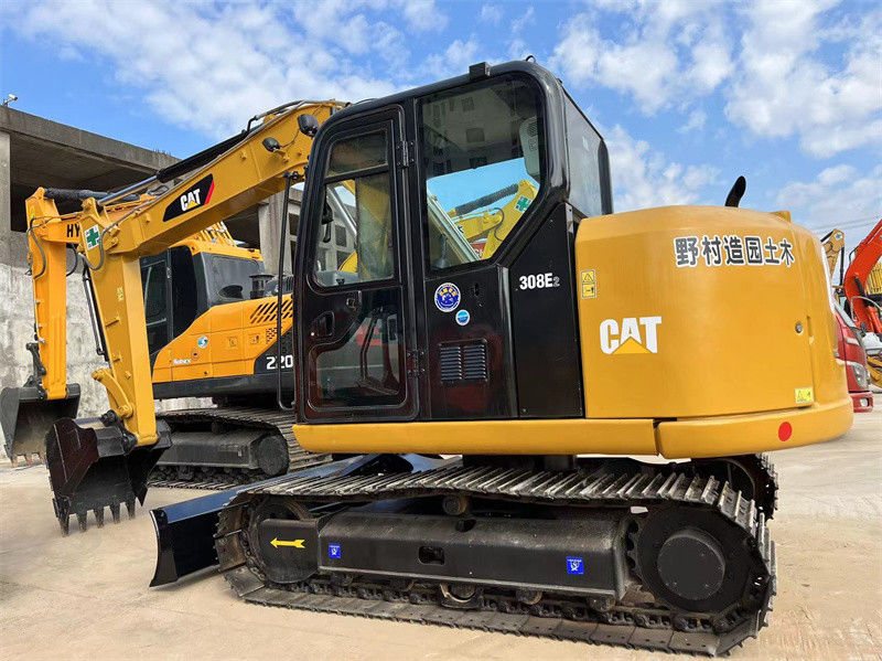 Excavatrice miniature utilisée CAT 308E2 Crawler Excavatrice utilisée Caterpillar 306 305 307 308