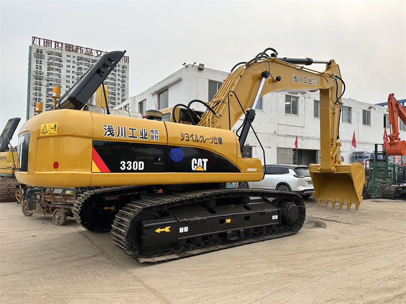 Excavateur à chenille Caterpillar CAT 330D d'occasion de 30 tonnes pour les grands projets de construction