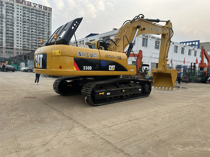 Excavateur à chenille Caterpillar CAT 330D d'occasion de 30 tonnes pour les grands projets de construction