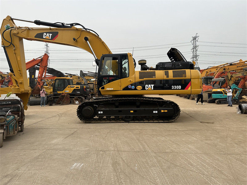Excavateur à chenille Caterpillar CAT 330D d'occasion de 30 tonnes pour les grands projets de construction