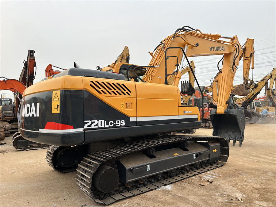Hyundai 220 Excavator Hydraulique Crawler produit en Corée R220lc 9s