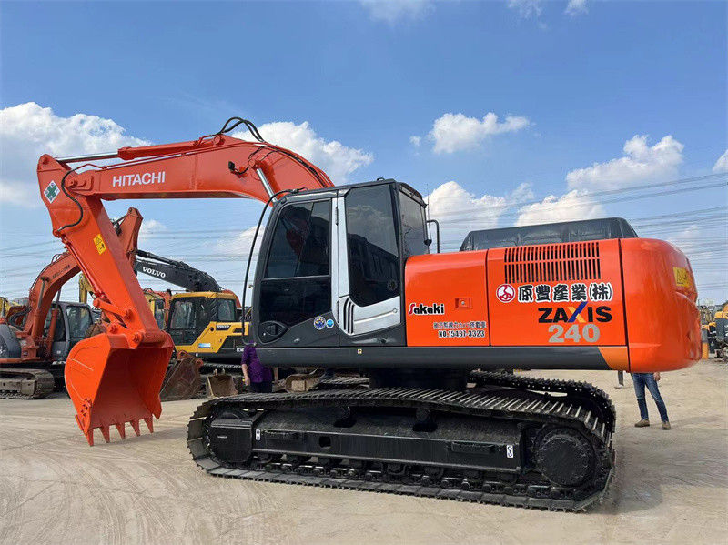 Excavatrice utilisée Hitachi ZX240 Originale Excavatrice utilisée japonaise de 24 tonnes
