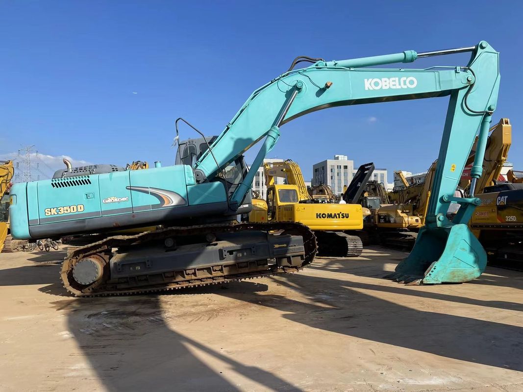 Excavatrice utilisée de 35 tonnes de grande taille Kobelco SK350LC-8 Excavatrices utilisées propres en stock