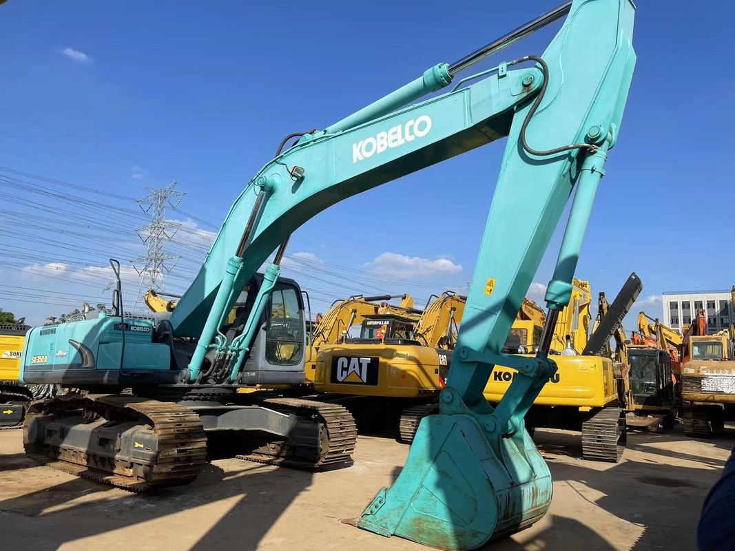 Excavatrice utilisée de 35 tonnes de grande taille Kobelco SK350LC-8 Excavatrices utilisées propres en stock