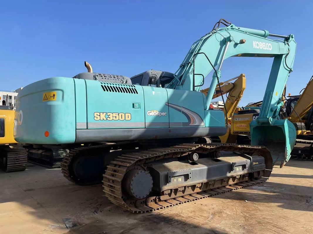 Excavatrice utilisée de 35 tonnes de grande taille Kobelco SK350LC-8 Excavatrices utilisées propres en stock