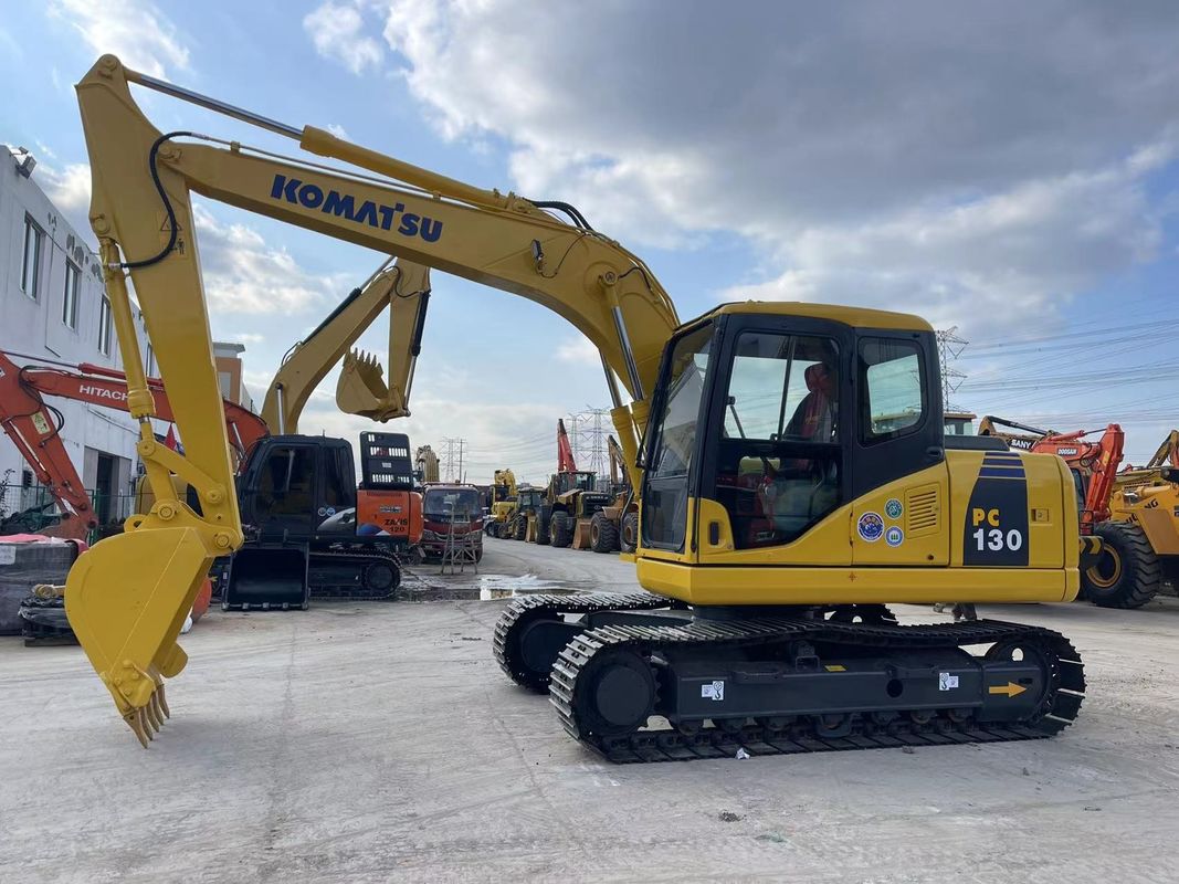 Pc130-7 Excavateur hydraulique utilisé Komatsu 13 tonnes