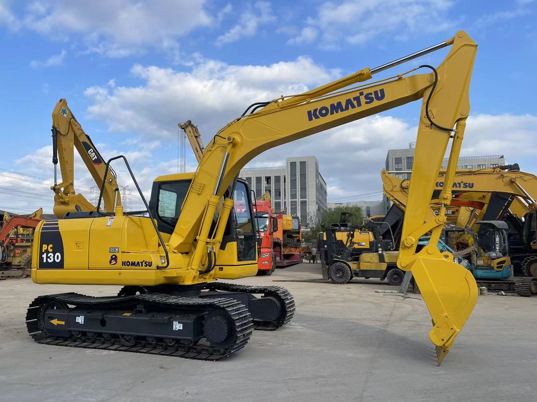Pc130-7 Excavateur hydraulique utilisé Komatsu 13 tonnes