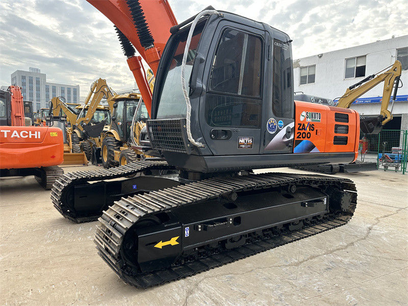 Excavatrice utilisée Hitachi ZX200LC Origine japonaise Excavatrice utilisée Hitachi Zx200 de 20 tonnes