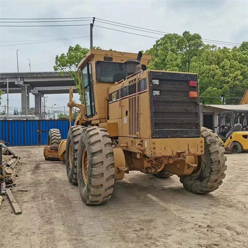 Amérique Origine Caterpillar CAT 14H Motor Grader Pour la construction de routes Déneigement