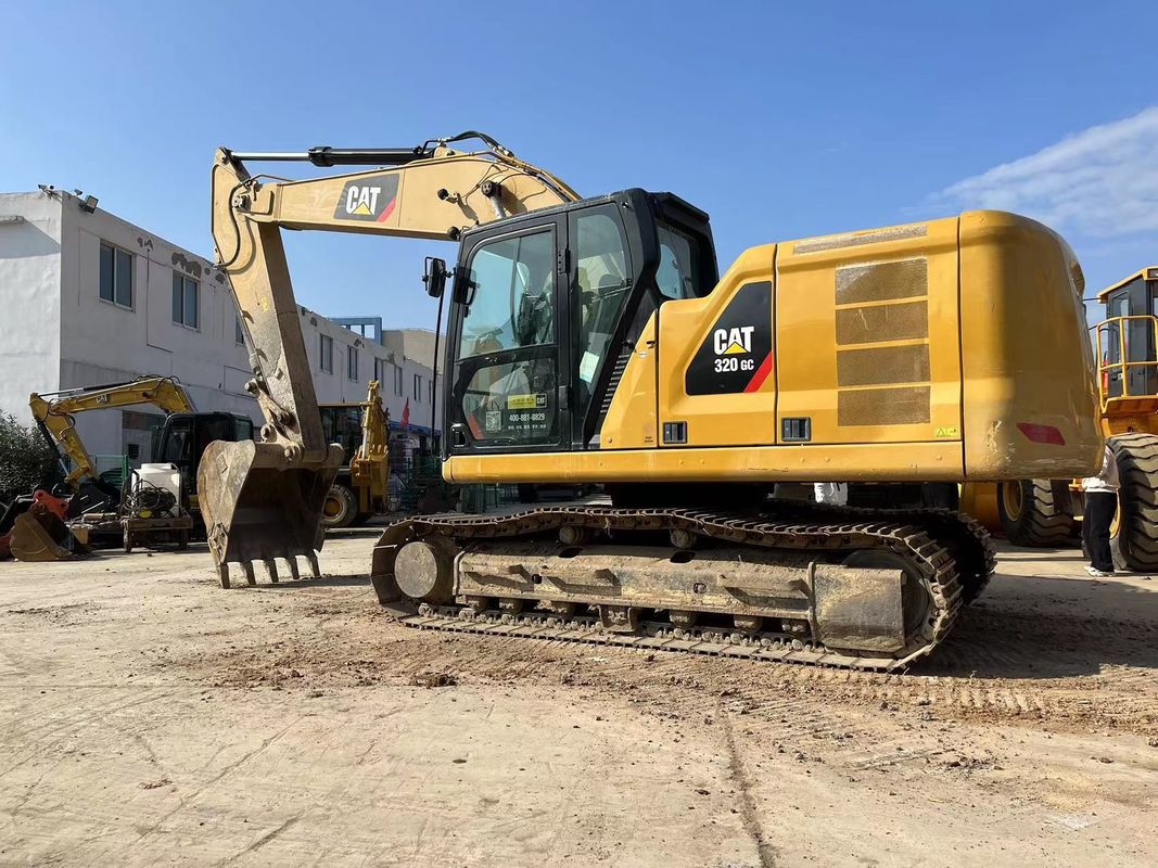 Excavatrices d'origine utilisées de type CAT 320gc de 20 tonnes Excavatrices à rampe de type CAT 320 de taille moyenne
