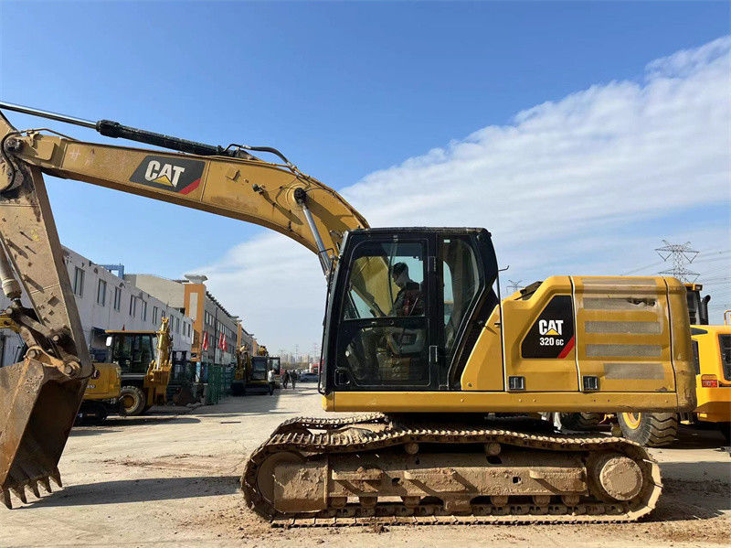Excavateur CAT 320GC d'origine utilisée Année 2018 Excavateur Caterpillar 320 d'occasion