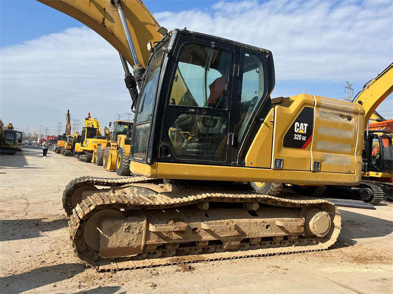 Excavateur CAT 320GC d'origine utilisée Année 2018 Excavateur Caterpillar 320 d'occasion