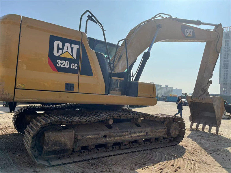 Peinture d'origine Utilisé CAT 320GC Excavator Année 2019 Utilisé Caterpillar 320GC Excavator