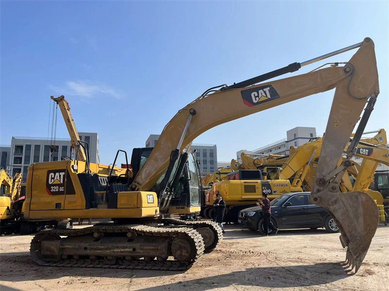Peinture d'origine Utilisé CAT 320GC Excavator Année 2019 Utilisé Caterpillar 320GC Excavator