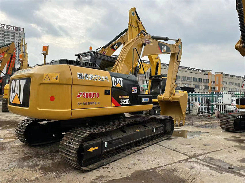 Excavateur CAT 323DL d'origine utilisé Excavateur Caterpillar 320D 323D utilisé
