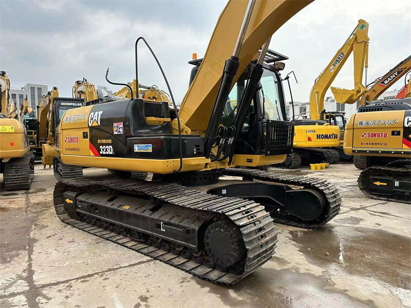 Excavateur CAT 323DL d'origine utilisé Excavateur Caterpillar 320D 323D utilisé