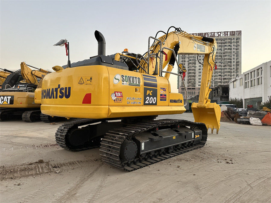90% Nouveau type d'explorateur utilisé Komatsu PC200 Japon Fabrication Excellente performance Peu utilisé