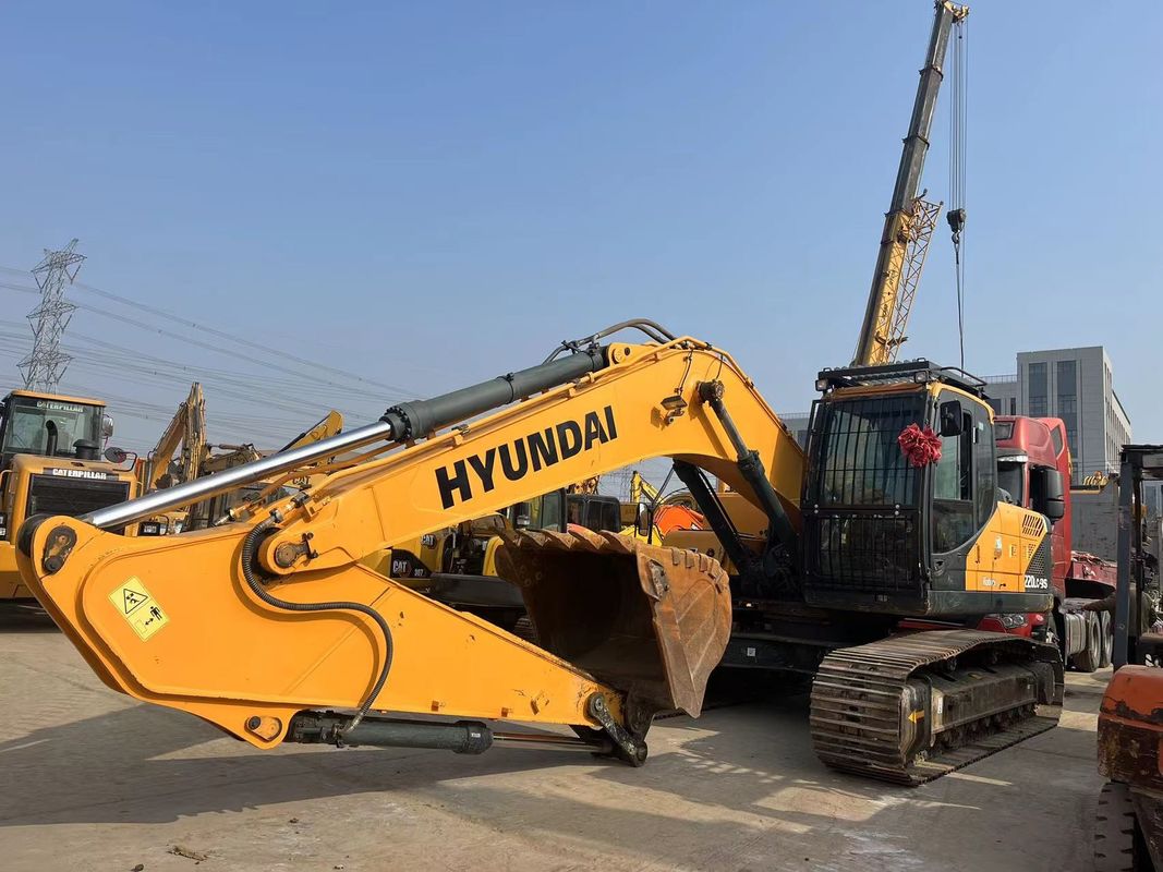 Excavateur hyundai d'origine 220LC-9S équipement lourd d'occasion 22 tonnes excavateur moyen d'occasion