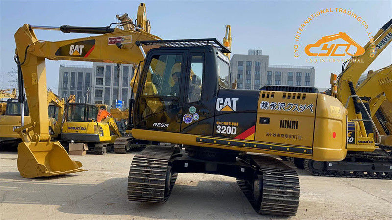 Excavateurs CAT usagés avec moteur à injecteur mécanique Excavateur usagé Caterpillar 320