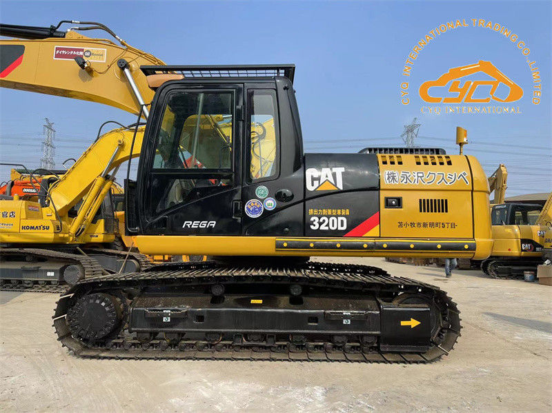 Excavateurs CAT usagés avec moteur à injecteur mécanique Excavateur usagé Caterpillar 320