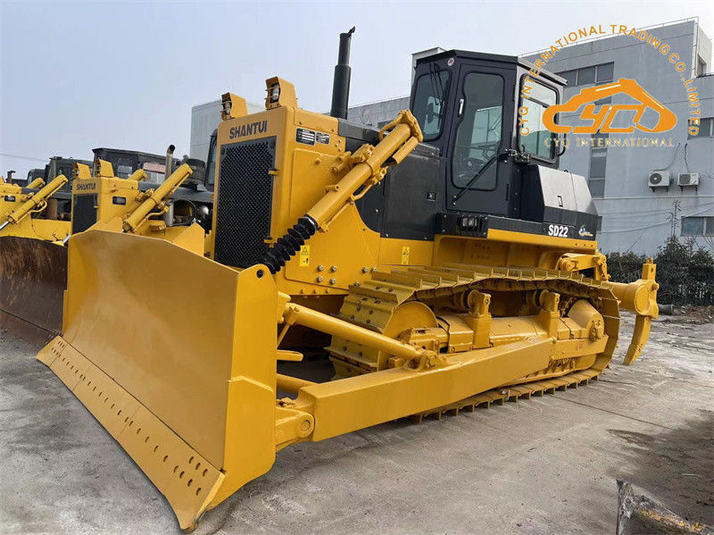 Type de rouleau utilisé Shantui SD22 Bulldozer Tracteur à rouleaux d'occasion