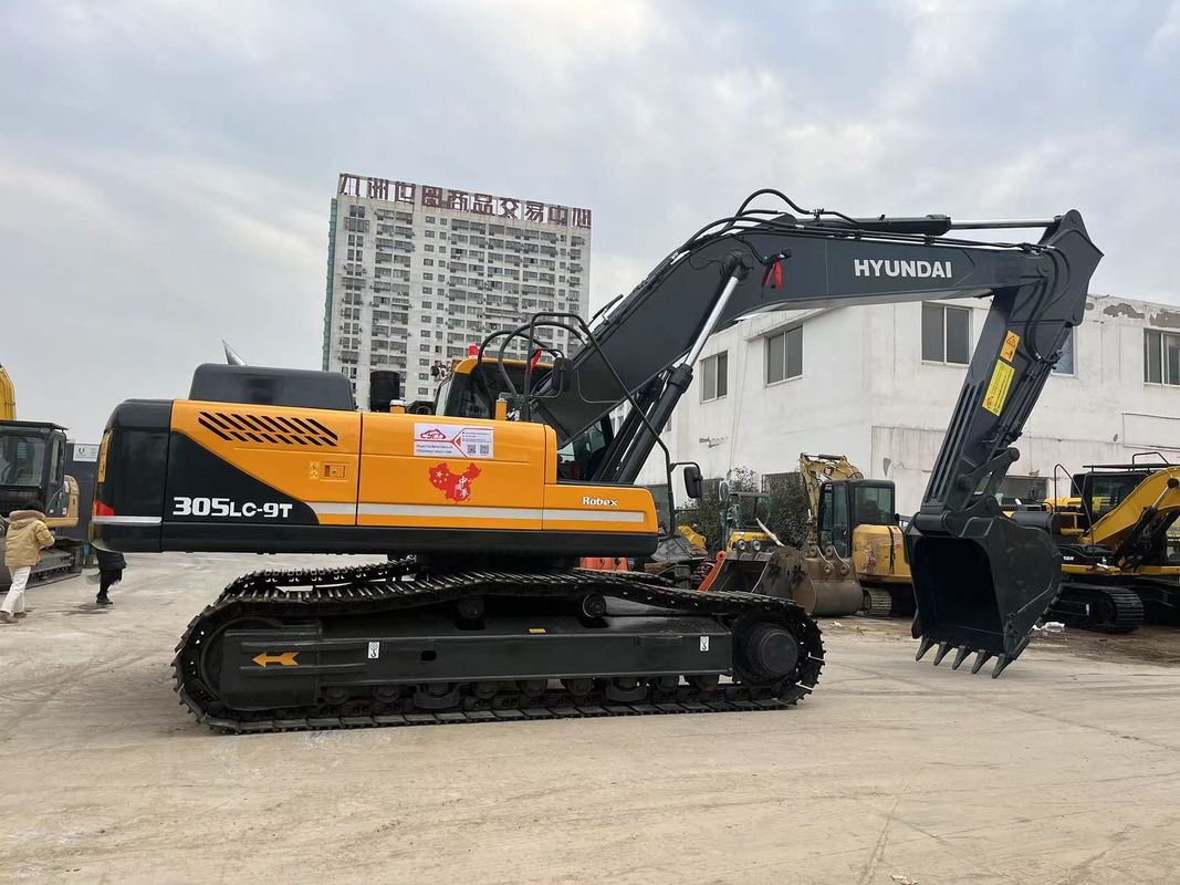Doosan Hyundai 305lc-9t Excavatrices utilisées de grande taille 30 tonnes Excavatrice utilisée de grande taille Hyundai