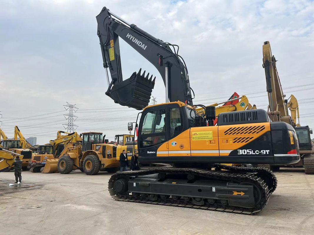 Doosan Hyundai 305lc-9t Excavatrices utilisées de grande taille 30 tonnes Excavatrice utilisée de grande taille Hyundai