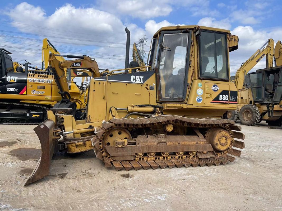Couleur d'origine Utilisé Dozer de chenille d'occasion Bulldozer Cat D3G
