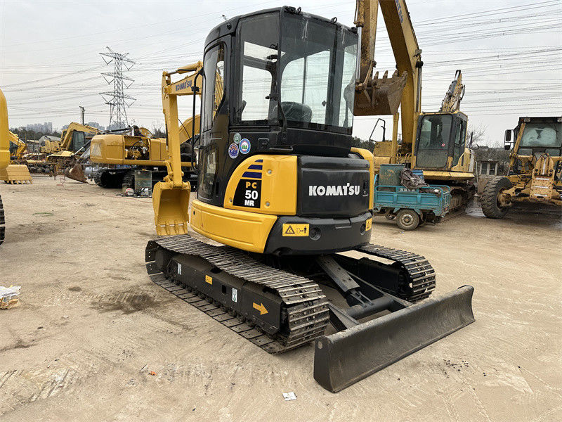 Utilisé Komatsu PC50MR-2 Mini Excavateur 5 Tonnes Utilisé Japon Excavateur Komatsu PC50