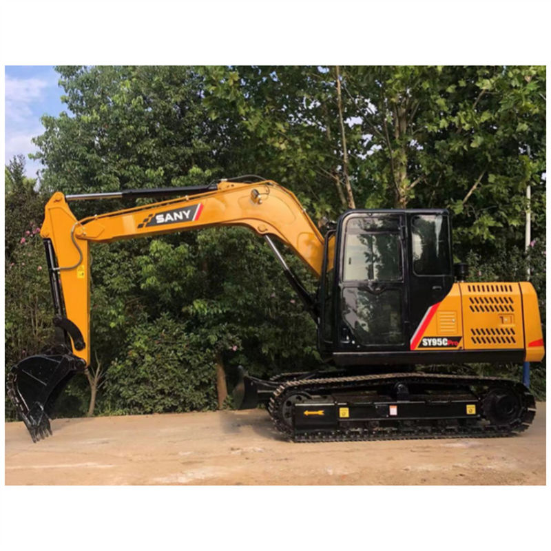 Marque chinoise SANY SY95C Excavateur hydraulique d'occasion Poids 9 tonnes Tier3 avec lame