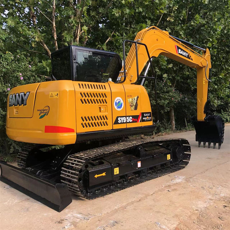 Marque chinoise SANY SY95C Excavateur hydraulique d'occasion Poids 9 tonnes Tier3 avec lame