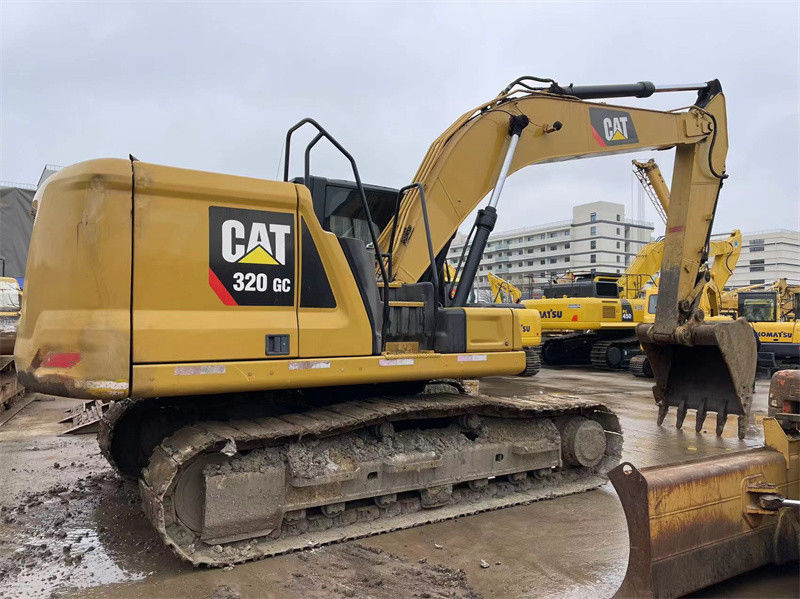 Année 2018 Excavatrice CAT 320GC d'origine utilisée de 20 tonnes Excavatrice Caterpillar 320