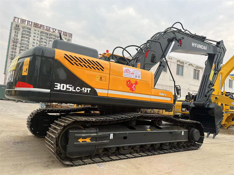 305LC-9T Excavatrice utilisée Hyundai 30 Tonnes Corée Excavatrice minière utilisée Hyundai